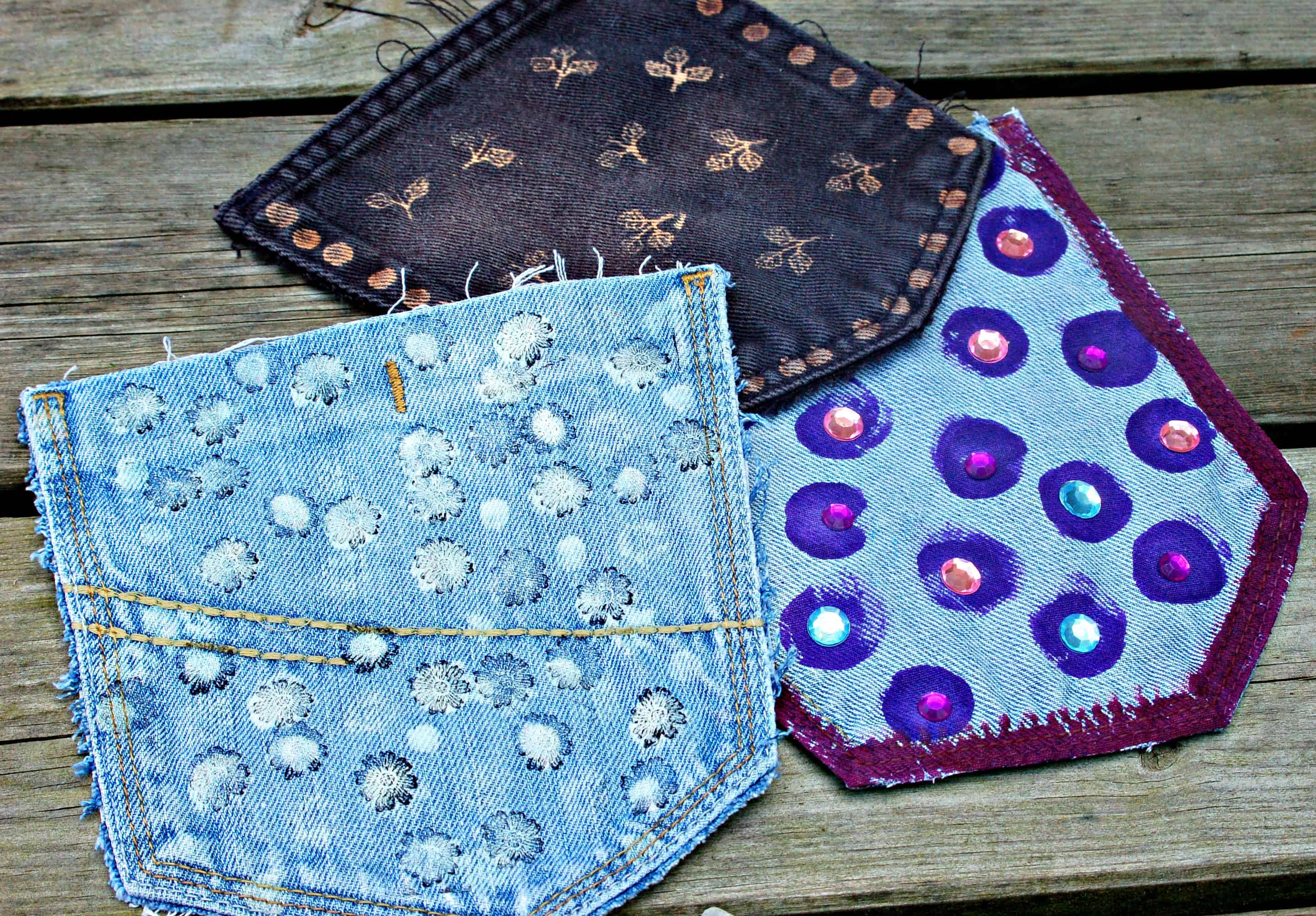 How to Make a Jean Pocket Coin Purse