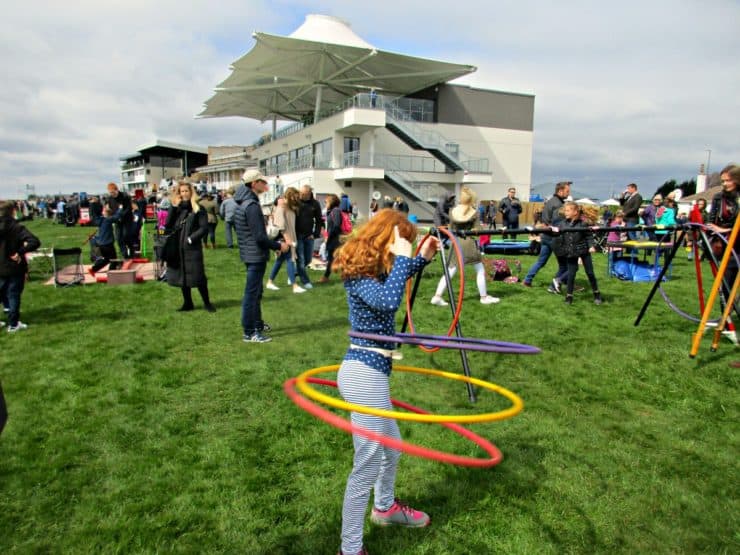 We had a fabulous family day out at Bath Racecourse enjoying circus skills, pony rides and much more