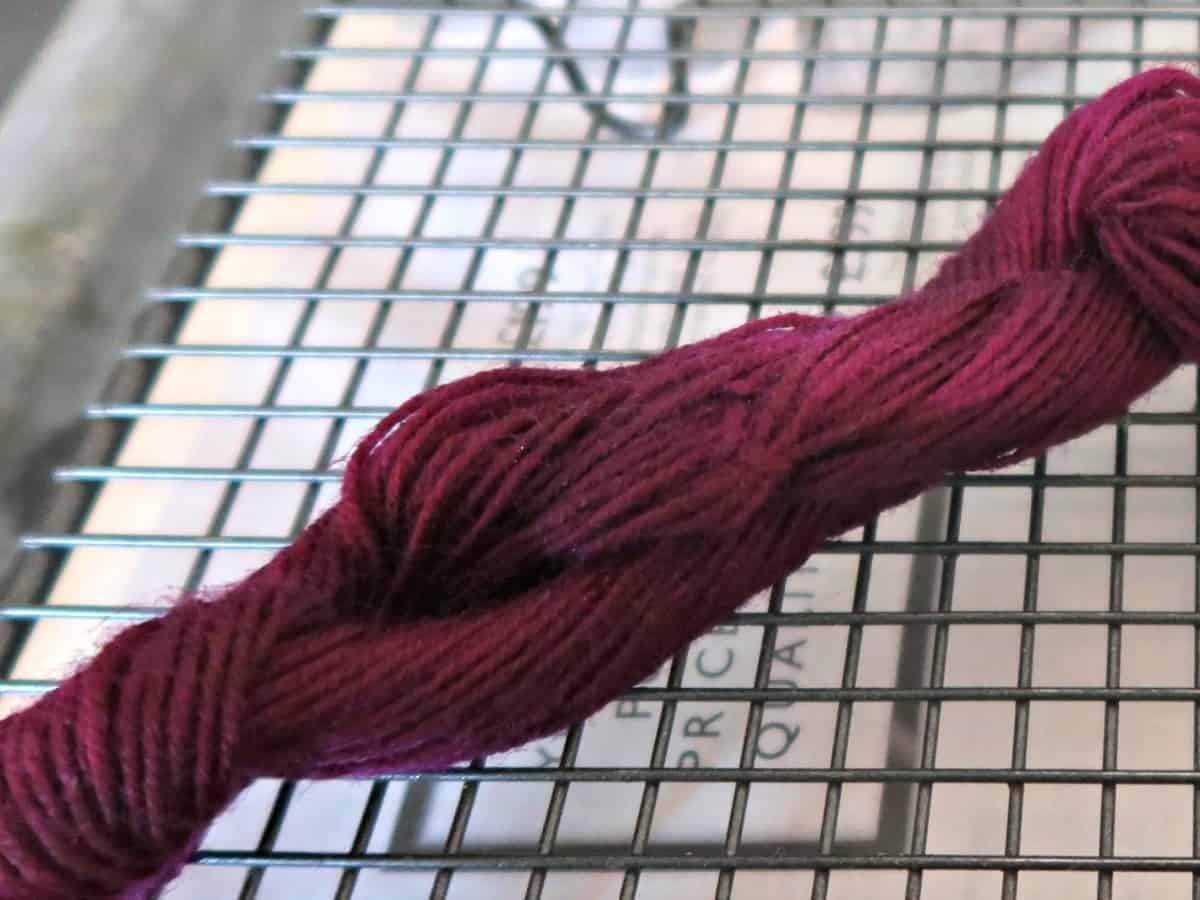 We have been experimenting with making dye from lichen with excellent results. Click through for our step by step instructions.