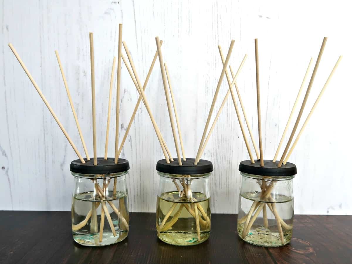 Homemade Reed Diffuser for Essential Oils