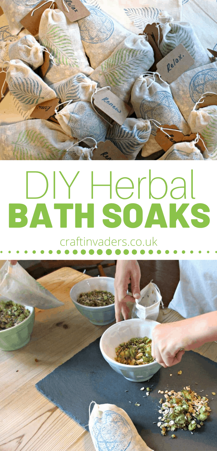 These wonderful herbal bath soaks are great fun to make, fabulous for your health and well-being and can be tailored to suit the recipient.