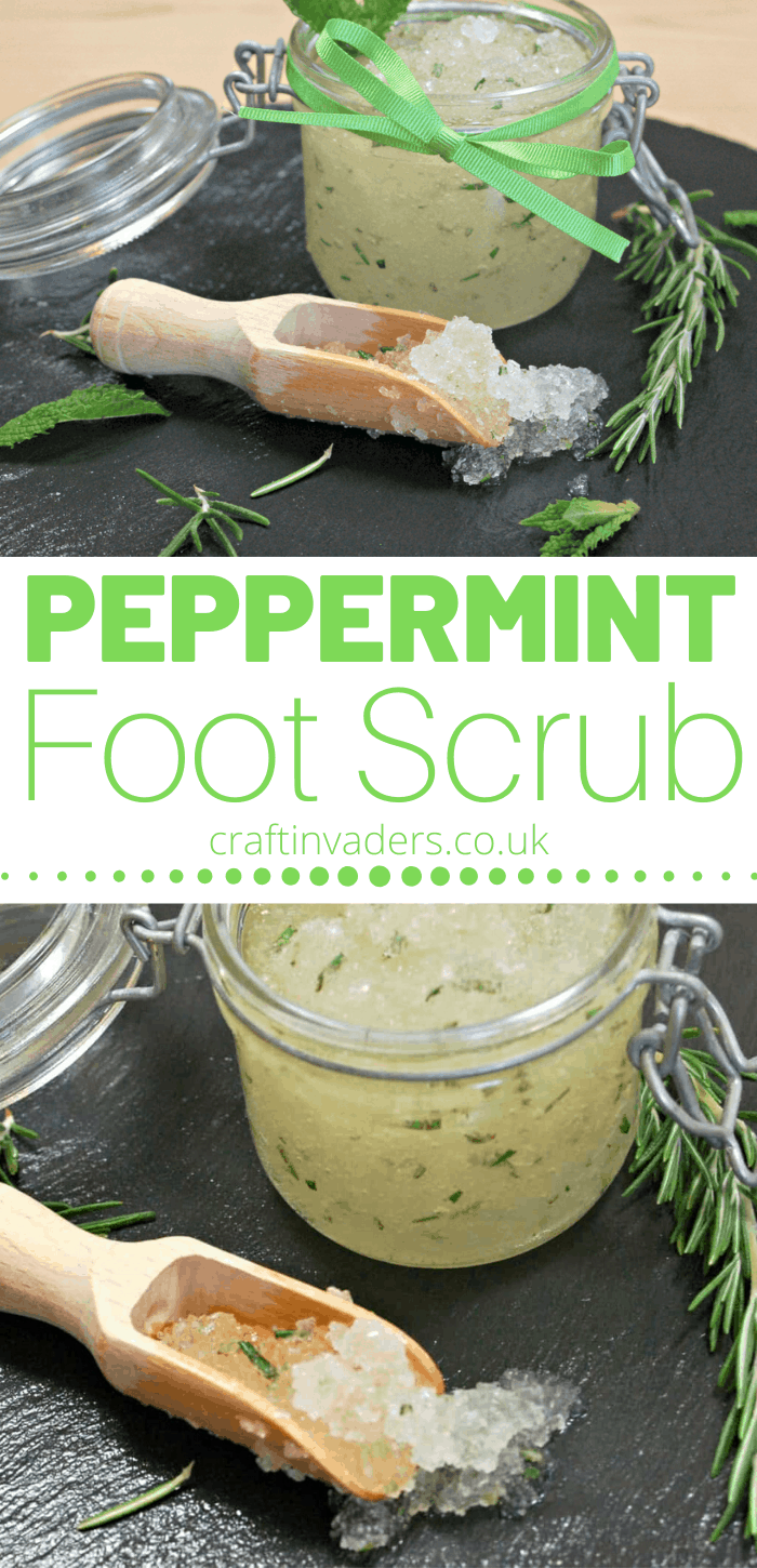How to Make Fantastic Homemade Peppermint Foot Scrub